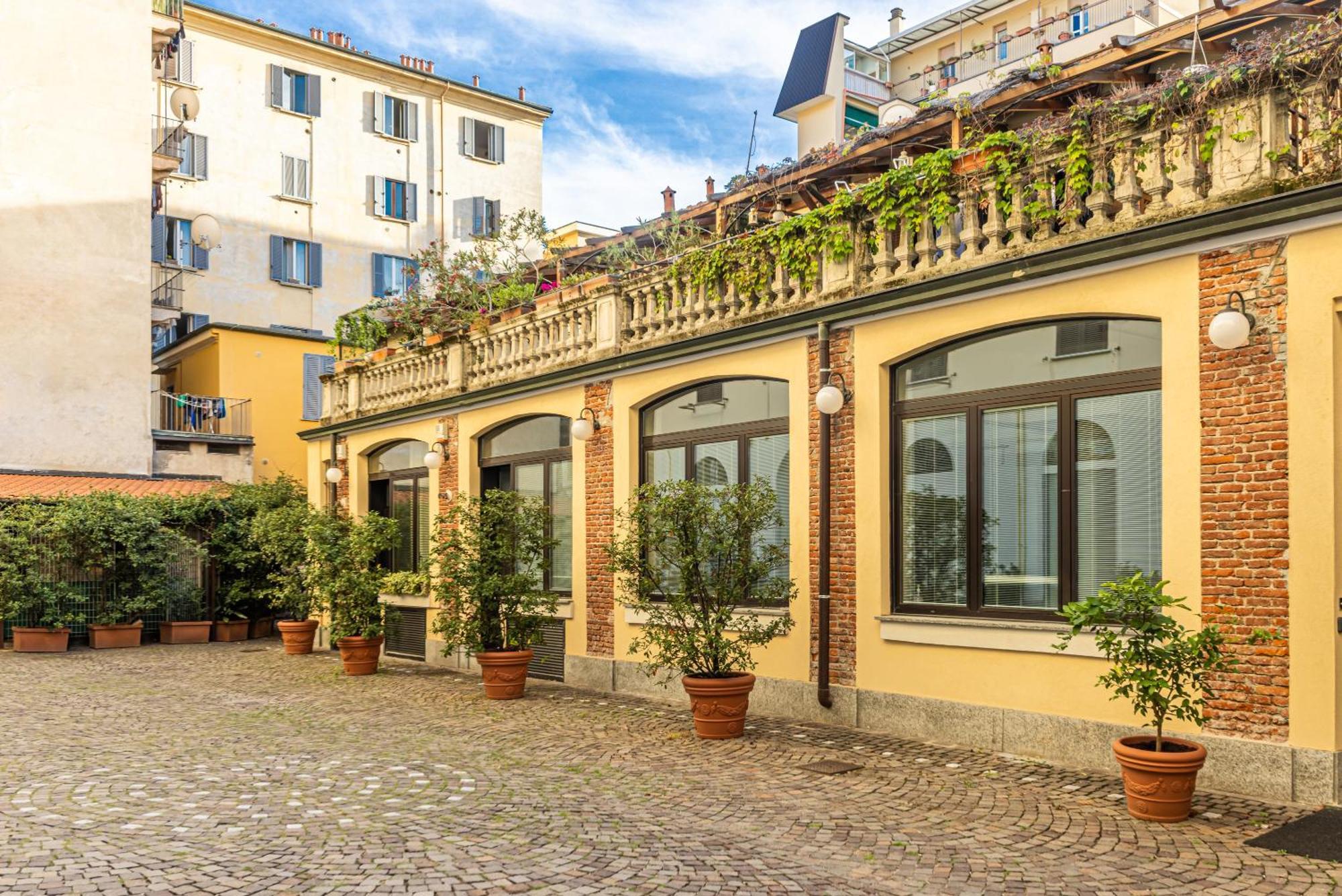 Free Parking Duomo-Porta Romana "Casa Del Pittore" 米兰 外观 照片